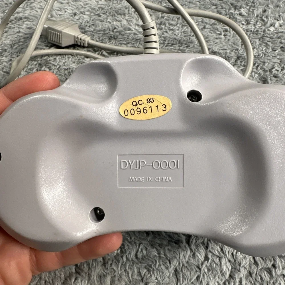 DYNAPOINT GAME STAR NES CONTROLLER PC VINTAGE 1993 Tested Working Retro Video